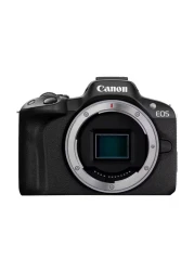Canon EOS R50 Mirrorless Camera And Rf-S 18-45Mm F4.5-6.3 Is STM Lens, Black