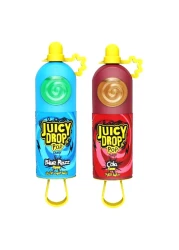 Bazooka Juicy Drop Pop Raspberry Flavour 26g Assorted