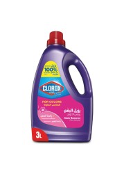 Clorox Clothes Liquid Stain Remover &amp; Color Booster Colored Clothes Floral 3L