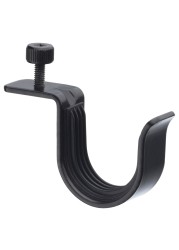 Curtain Rod Holder, Black