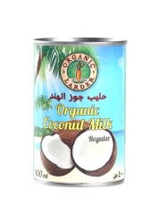 أورغانيك لاردر حليب جوز الهند عادي 400 ملل