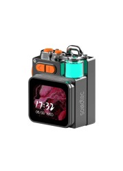 مكبر صوت وبايندر بورودو ساوندتك بوكت إليت، نطاق تردد 100Hz-20kHz، بطارية 1200mAh، قوة 5 وات، بلوتوث 5.4، شاشة تعمل باللمس 2.64"، شريحة Micro SD، صوت HiFi
