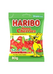 Haribo Happy Cherries Candy, 80g