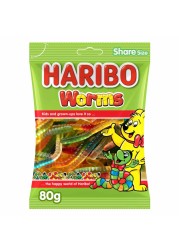 هاريبو وورمز حلوى 80 غرام