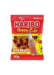 هاريبو حلوى هابي كولا، 80 غرام