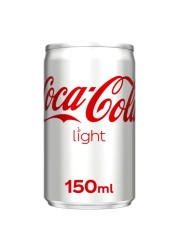 Coca-Cola Light Carbonated Soft Drink Can 150ml