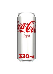 Coca-Cola Light Carbonated Soft Drink Can 330ml