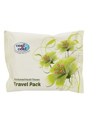 Cool &amp; Cool Perfumed Travel Tissues White 20 Sheets 1 PCS