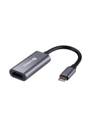ساند بيرغ كابل بمنفذ USB-C إلى شاشة مزودة بمنفذ HDMI - رمادي