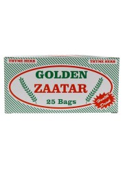 جولدن أكياس شاي زعتر بالأعشاب، 25 كيس شاي