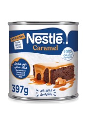 نستله حليب مكثف محلى بنكهة الكراميل 397 غرام
