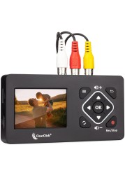 ClearClick Video to Digital Converter 2.0 (Second Generation) Mini Edition - Record Video from VCR&#39;s, VHS Tapes, AV, RCA, Hi8, Camcorder, DVD, Gaming Systems