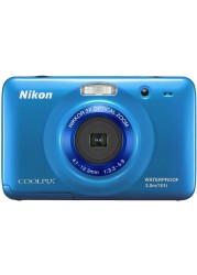 Nikon COOLPIX S30 10.1 MP Digital Camera with 3x Zoom Nikkor Glass Lens and 2.7-inch LCD (Blue)