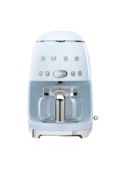 Smeg 50&#39;s Style Drip Filter Coffee Machine DCF02PBUK Blue 1050W