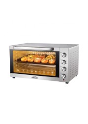 Generaltec Electric Toaster Oven with Convection fan and Stainless steel heating elements, 60 minute timer with bell, 70-250 degree adjustable