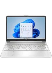HP Laptop Intel Celeron N4120 / 15.6inch HD / 256GB SSD / 4GB RAM / Intel UHD Graphics 600 / Windows 11 / English &amp; Arabic Keyboard / Natural Silver / Middle East Version