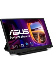 ASUS ZenScreen MB166C Portable USB Monitor- 15.6 inch, Full HD, IPS, USB Type-C, Flicker Free, Blue Light Filter, Anti-glare surface