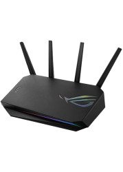 Asus Rog Strix Gs Ax5400 Dual Band Wifi 6 Gaming Router, Ps5 Compatible, Mobile Game Mode, VPN Fusion, Lifetime Free Internet Security, Instant Guard, Gear Accelerator, Gaming Port Black, 1 Pack