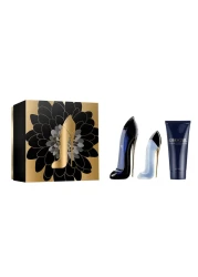 كارولينا هيريرا مجموعة عطر جود جيرل للنساء - او دو برفيوم - 3 قطع