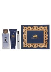 مجموعة عطر كي للرجال من دولتشي اند جابانا - او دي تواليت - 3 قطع