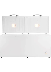 Hisense 500L Net Capacity Double Door Chest Freezer White FC-65DD4SA