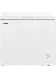 Kelon 260 Liter Chest Freezer Single Door, White, KFC-26DD4SA