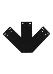 Ozco Building Products 56646 Truss Base Fan 3 Point Plate 1 Per Pack Black