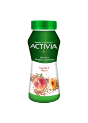 Activia Yogurt Go Peach And Grain Drink 180ml