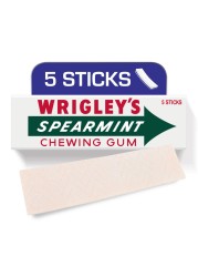 Wrigley&#39;s Spearmint Chewing Gum 5 Sticks