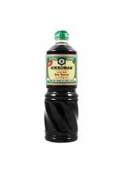 Kikkoman Naturally Brewed Less Salt Soy Sauce 1L