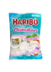هاريبو تشامالوز حلوى كرات جوز الهند مع مارشميلو جوز الهند، 62 غرام