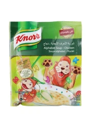 كنور شوربة الدجاج الأبجدية 50 غرام