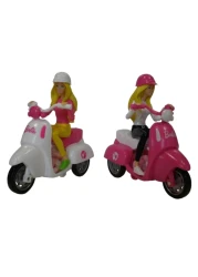 باربي سكوتر لعبة باربي مع حلوى 12 غرام