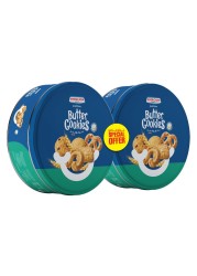 Americana Butter Cookies Blue Tin 454g Pack of 2