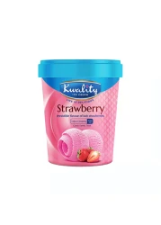 Kwality Ice Cream Strawberry 1L