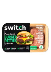 Switch Plant Based Burger Patties 230g
