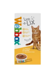 Webbox Lick-E-Lix Cheese And Taurine Yoghurt Cat Treat 75g
