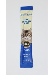 High-end Quality Tuna Cat Creamy bar Snacks Treats Cat Wet Food 15g