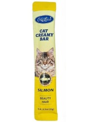 High-end Quality Salmon Cat Creamy bar Snacks Treats Cat Wet Food 15g