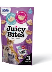 INABA Juicy Bites Shrimp Seafood Mix Flavor 33,9g - Pack of 3