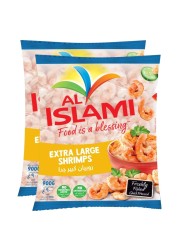 Al Islami Extra Large Shrimps 900g Pack of 2