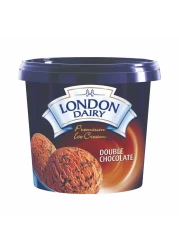 London Dairy Double Chocolate Ice Cream, 1L