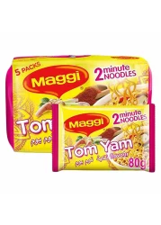 نستله توم يام ماجي نودلز 80 غرام، حزمة من 5