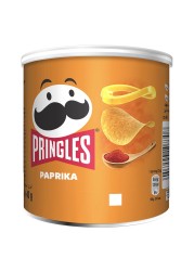 Pringles Paprika Potato Chips, 40g