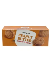 Gandour Peanut Butter Cream Cookies, 38g Pack of 12