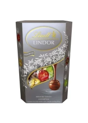 Lindt Lindor Silver Cornet Assorted Chocolate Truffles 337g