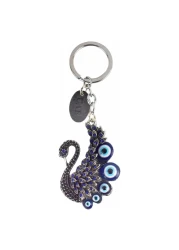 Ahlan UAE Evil Eye Keychain Blue
