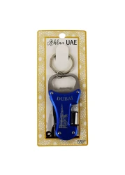 Ahlan UAE Winds Trading Dubai Multi-Functional Bottle Opener Blue And Silver