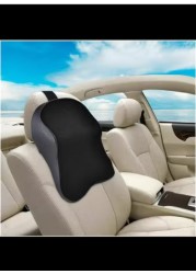 Radiotronics Car Seat Headrest Pad Memory Foam Pillow Head Neck Support Soft Cushion