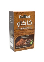ديليكت مسحوق كاكاو نقي 100% 200 غرام